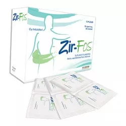 Zirfos cu gust de caramel, 12 plicuri, Alfa Wassermann