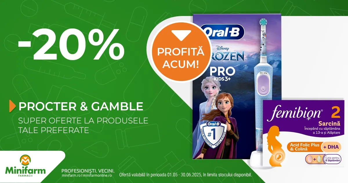 20% reducere - P&G