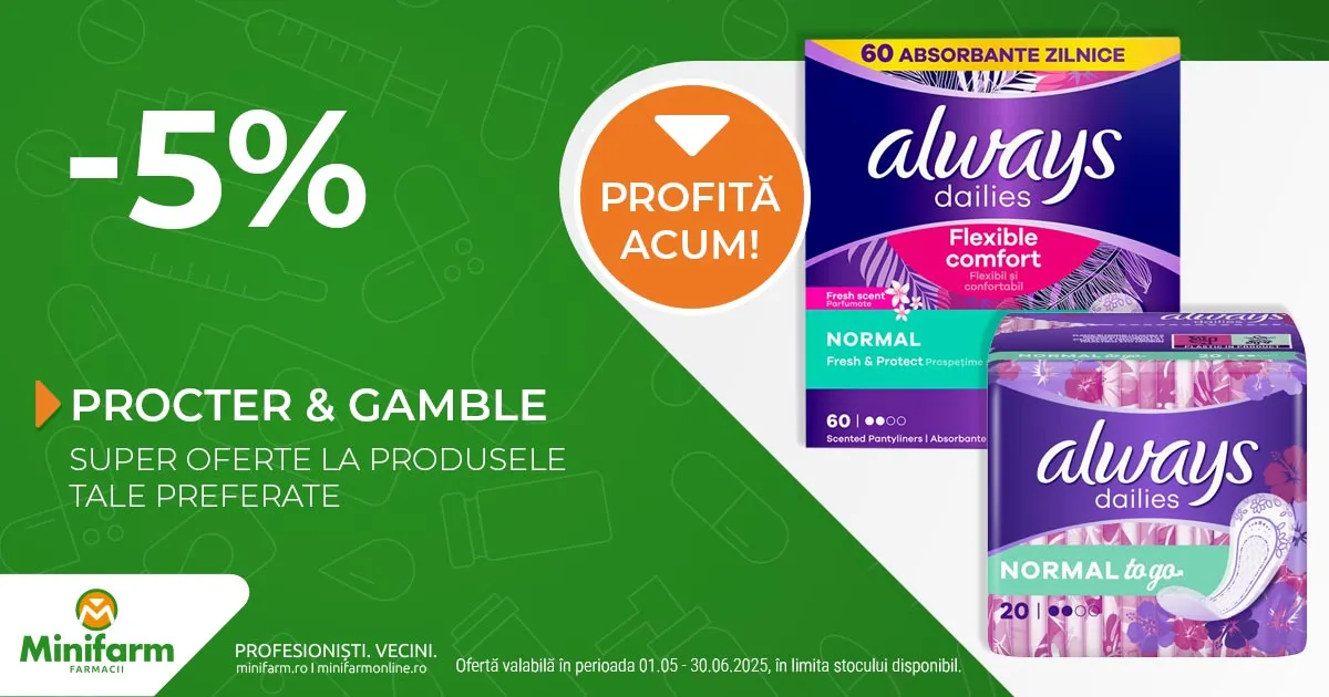 Always - P&G 5% discount
