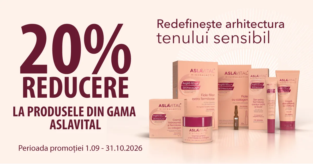 Aslavital Mineral Activ - 20% reducere