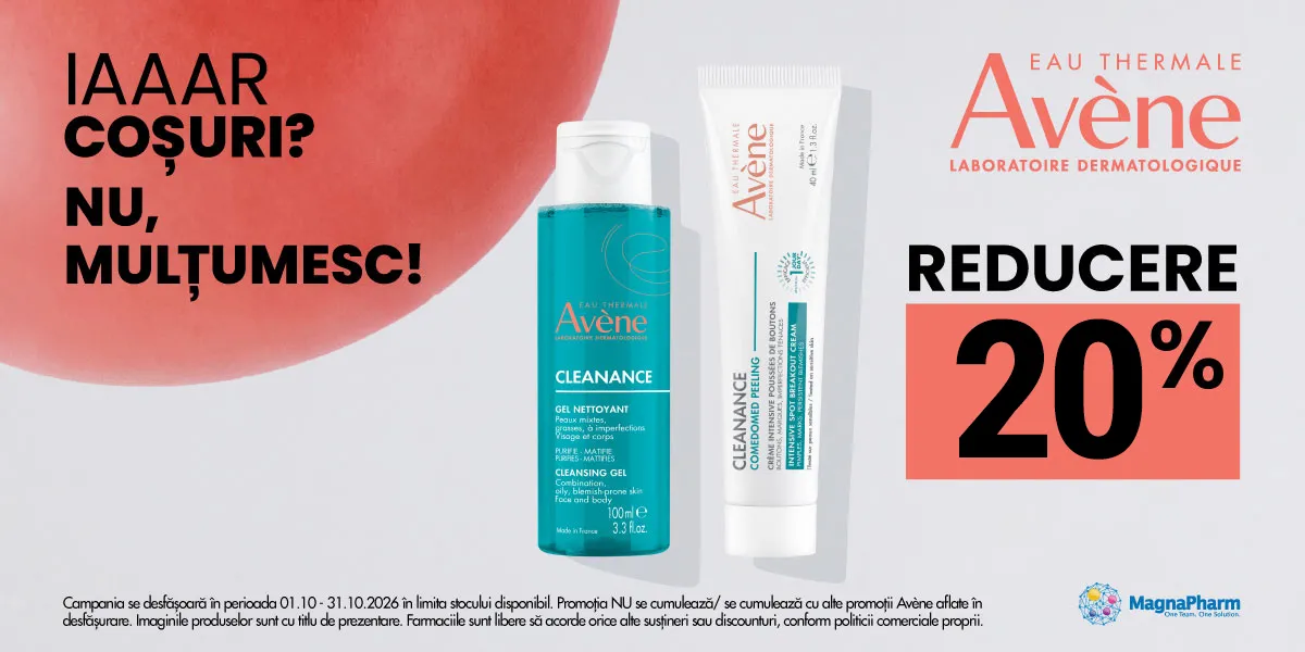 Avene - Cleanance - 20% reducere