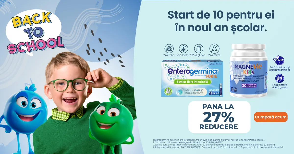 [BACK TO SCHOOL] Opella - Enterogermina & MagneVie Kids