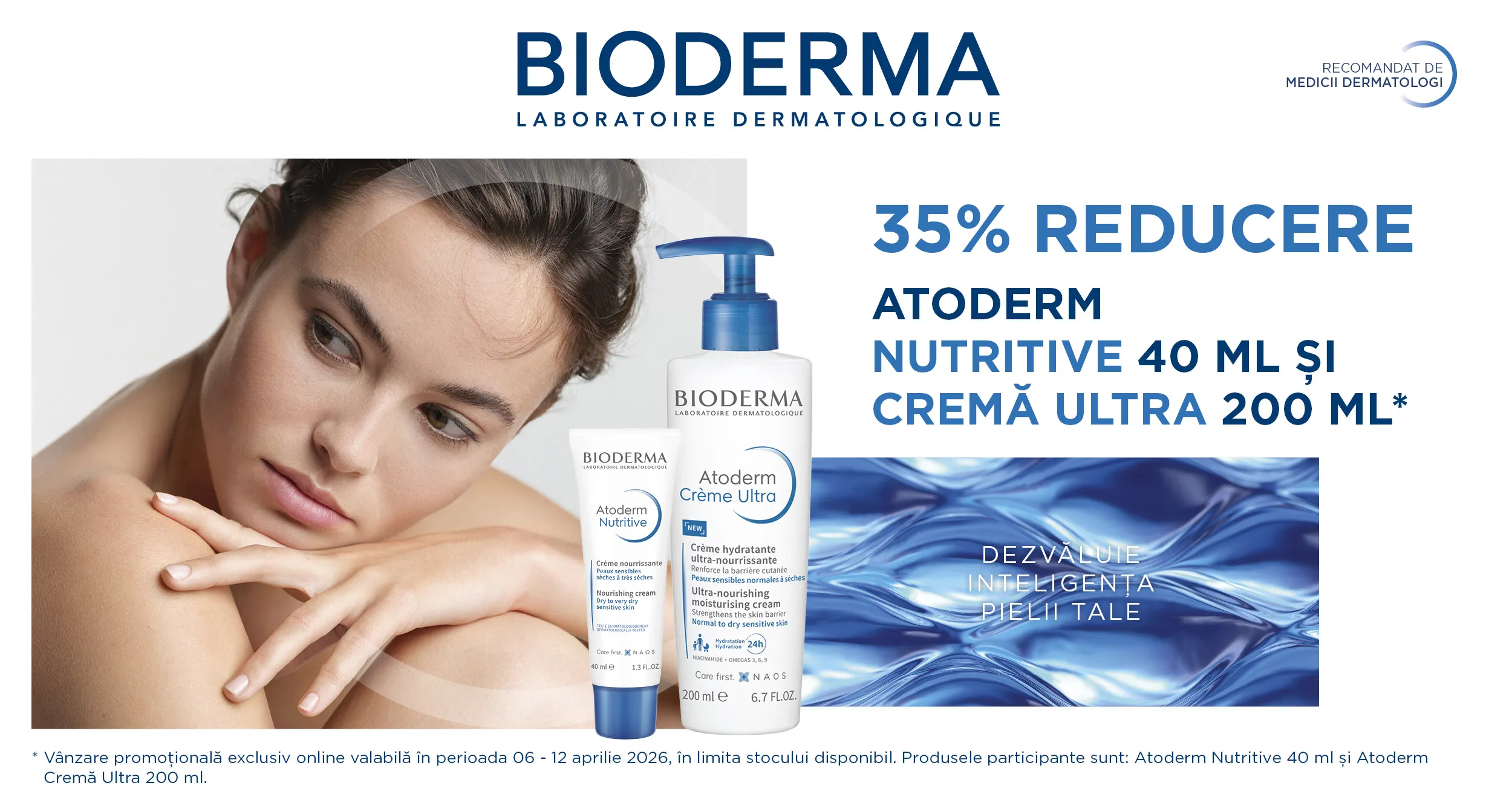 Bioderma Atoderm Nutritive & Ultra - 35% discount - Exclusiv online