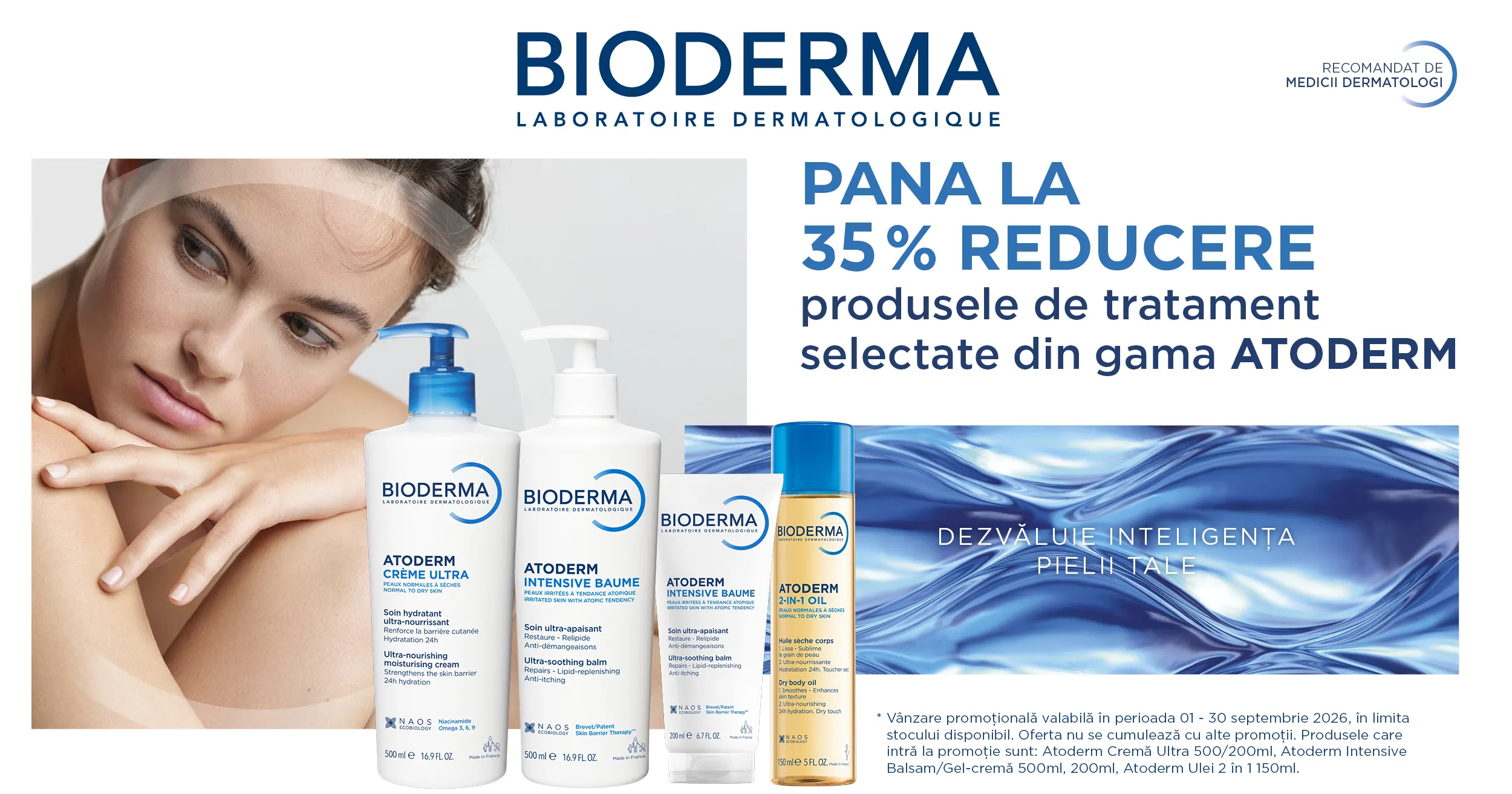Bioderma - Atoderm - Pana la 35% discount