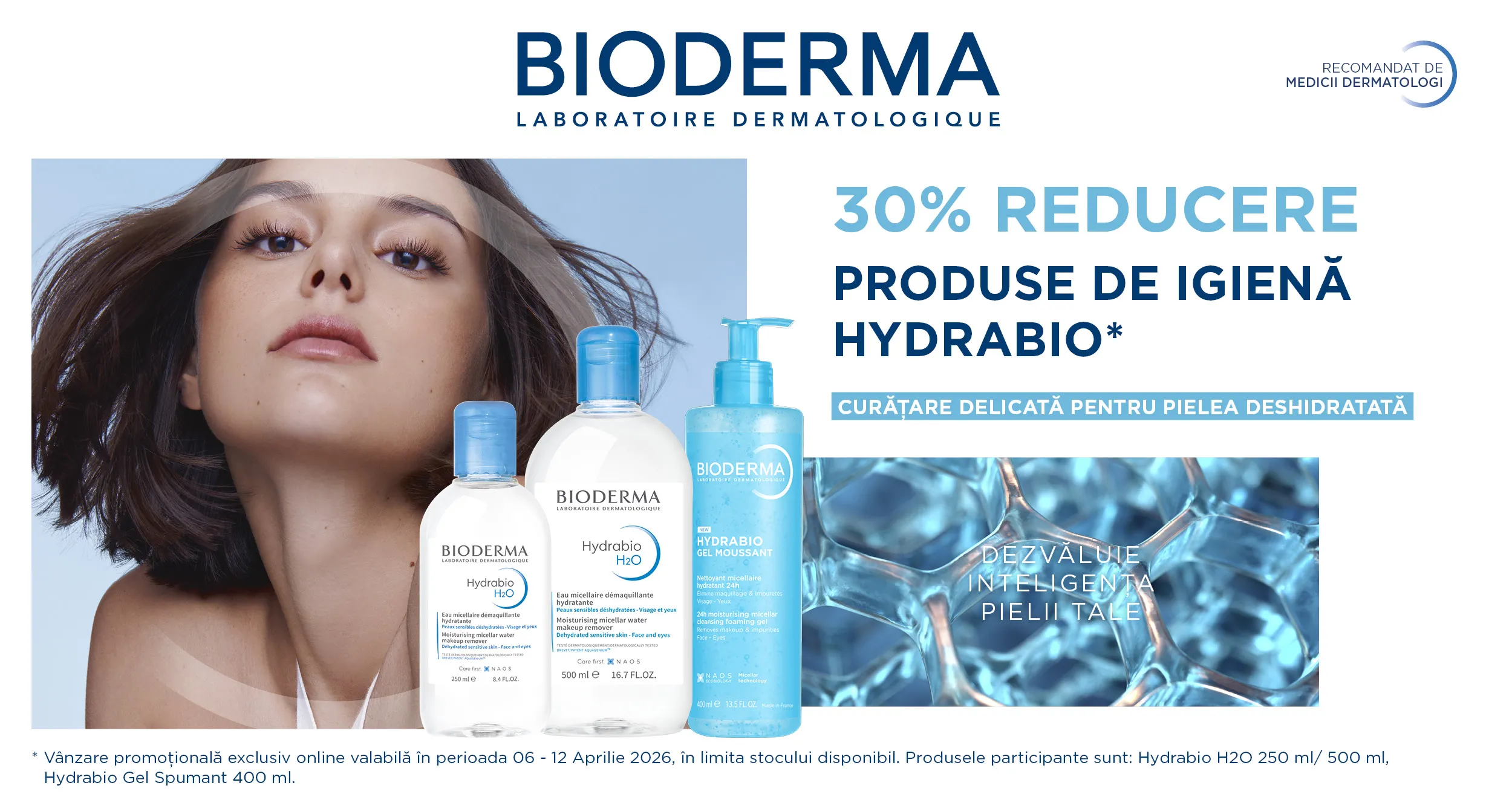 Bioderma Hydrabio - 30% discount - Exclusiv online