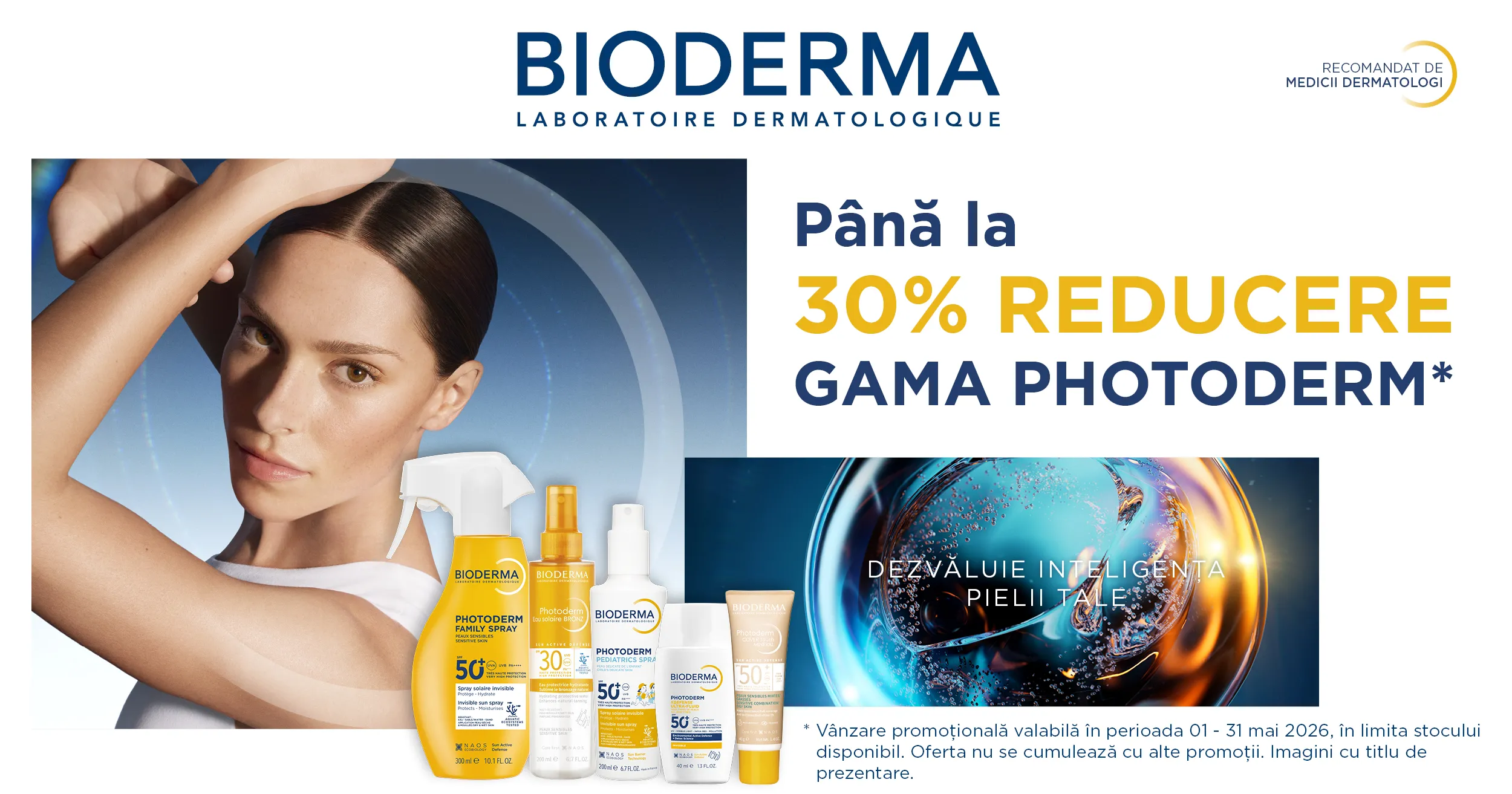 Bioderma Photoderm - Pana la 30% reducere