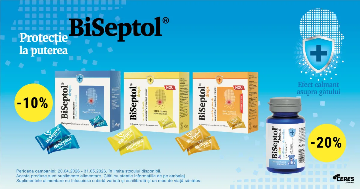 Dacia Plant - Biseptol - Pana la 20% discount