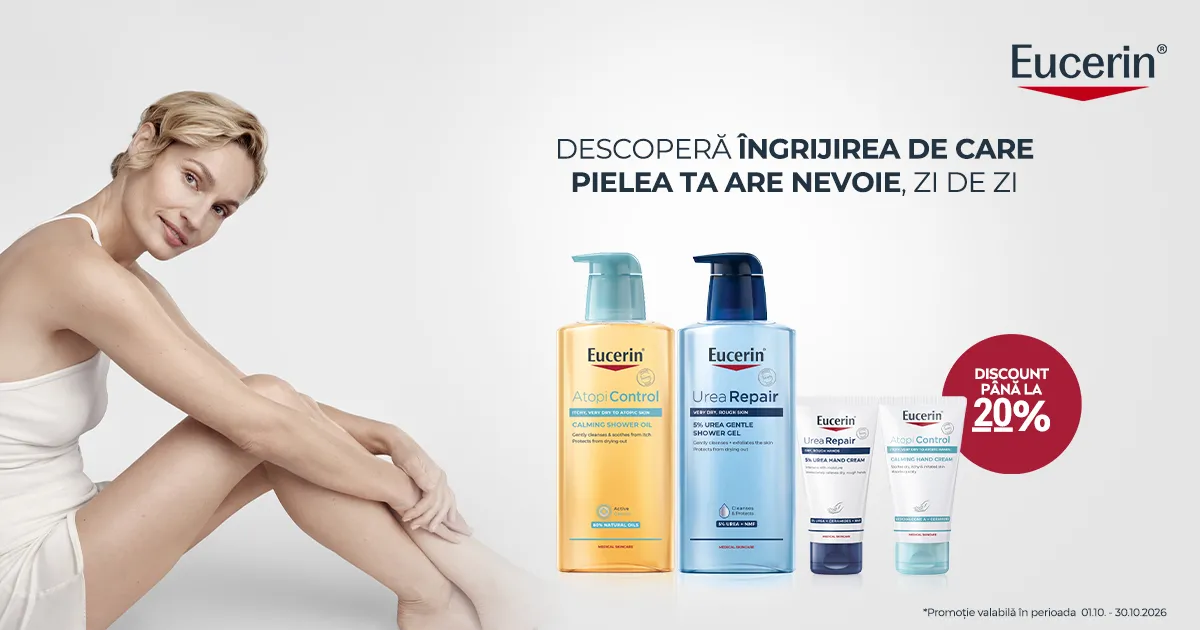 Eucerin - Pana la 20% reducere