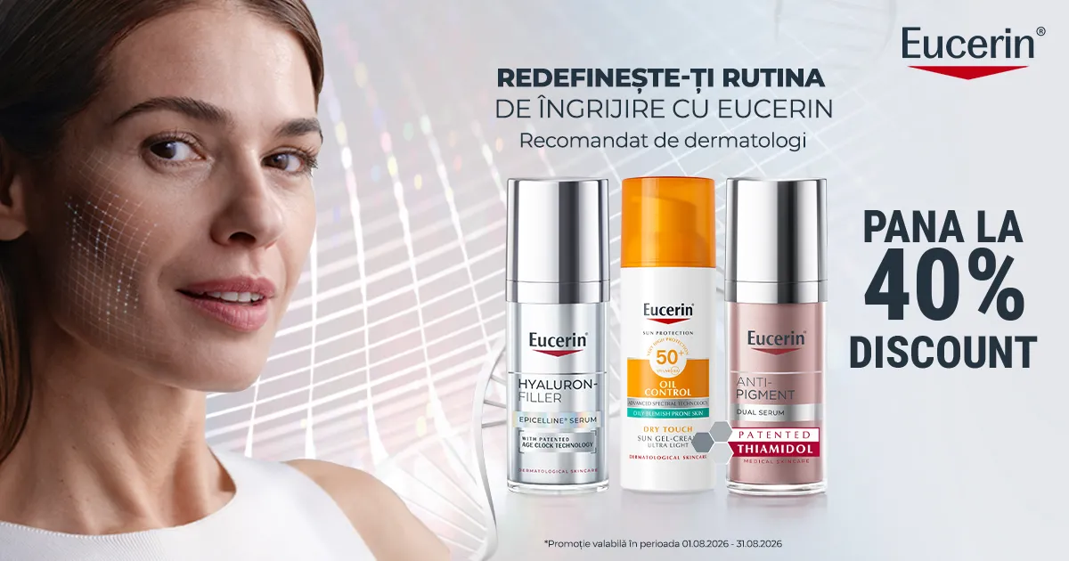 Eucerin - Pana la 40% 