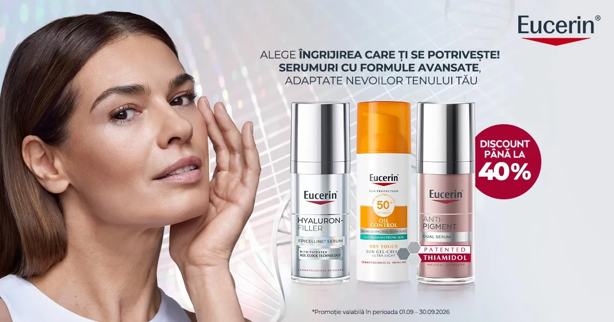 Eucerin - Reducere pana la 40%