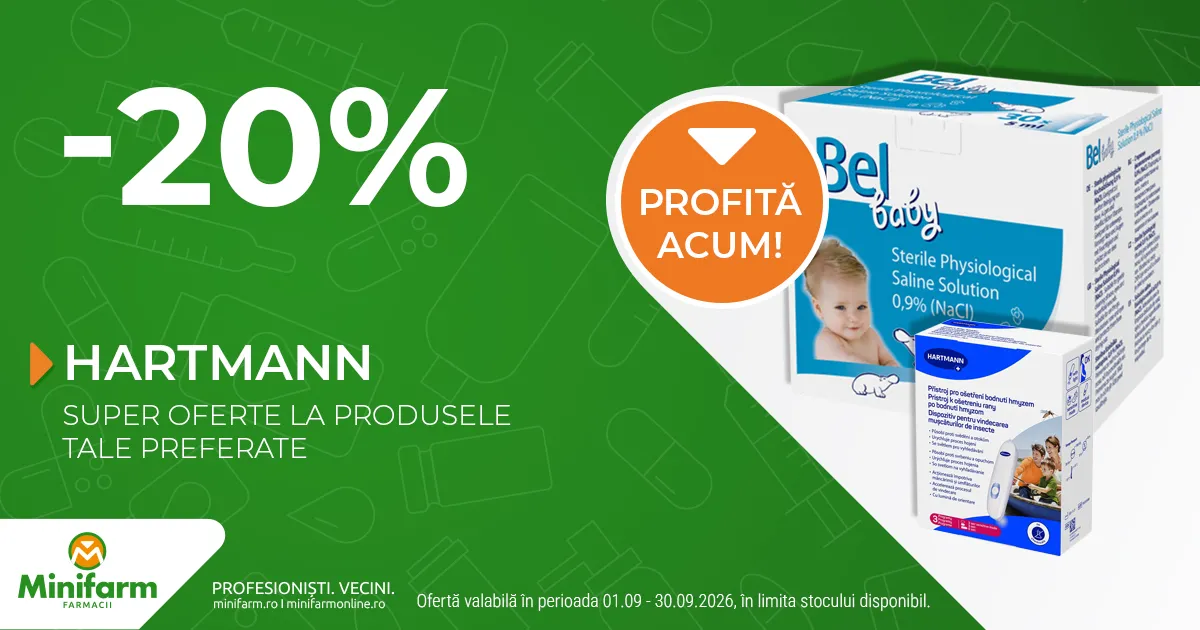 Hartman - 20% reducere