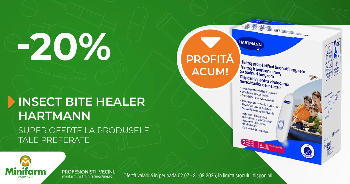Hartmann - Dispozitiv pentru vindecarea muscaturilor de insecte - 20% reducere