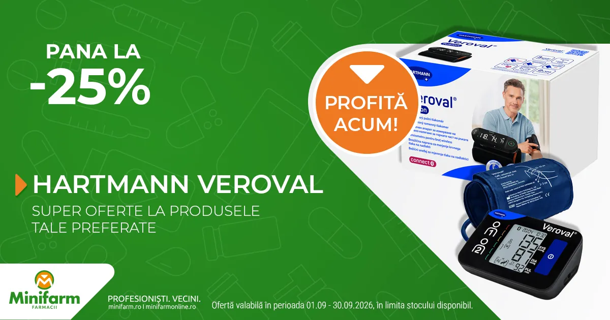 Hartmann Veroval - Pana la 25% reducere