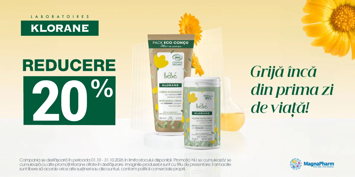 Klorane - Bebe - 20% reducere