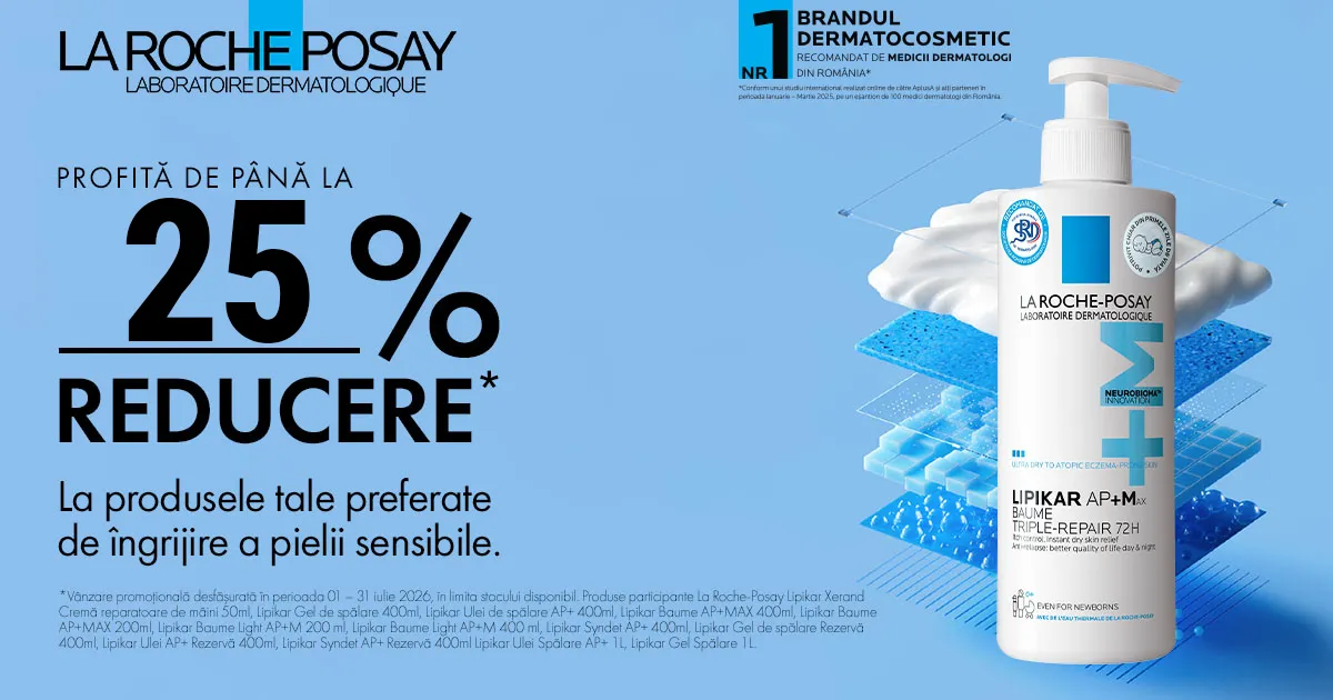 La Roche Posay - Lipikar - Pana la 25% discount