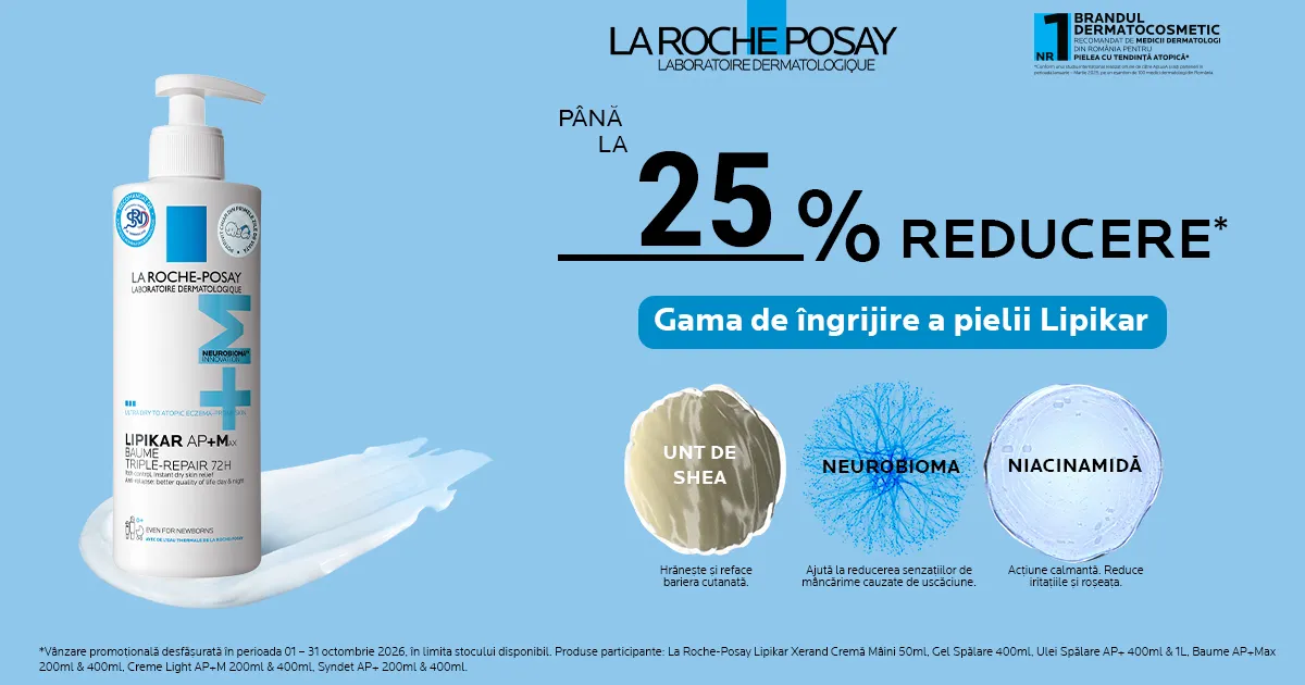 L'oreal La Roche Posay - Pana la 25% reducere