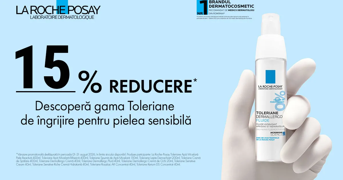 L'oreal - La Roche Posay Toleriane - 15% reducere