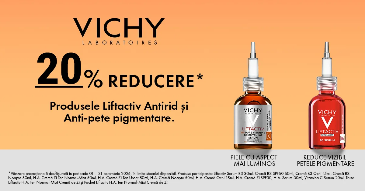 L'oreal Vichy - 20% reducere