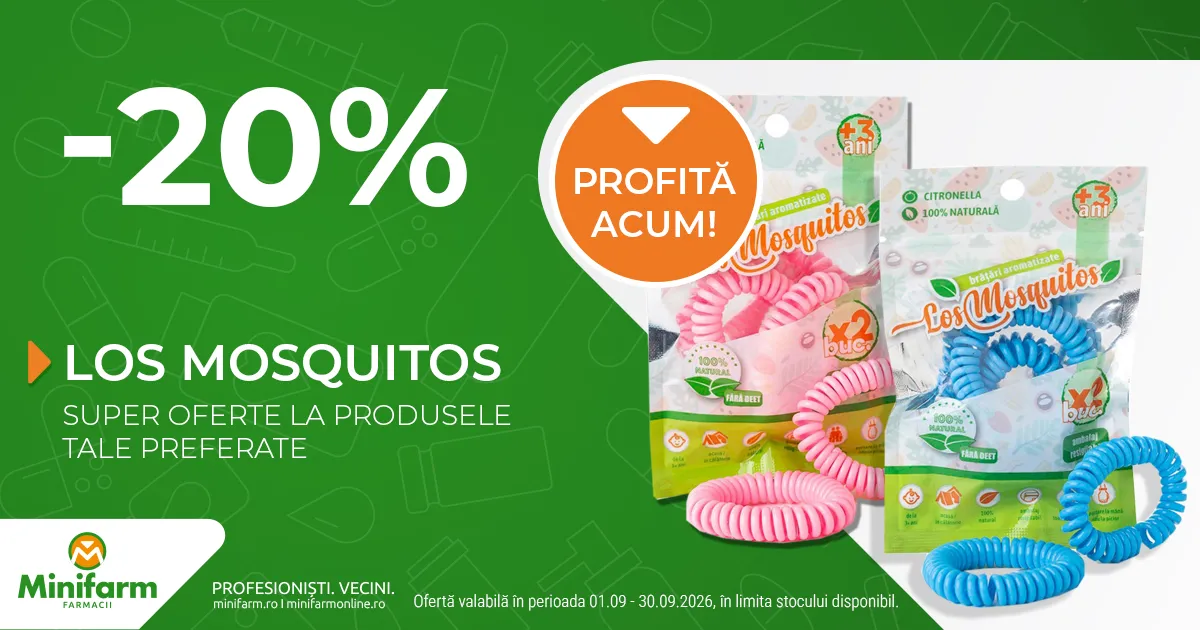 Los Mosquitos - Bratari antitantari - 20% reducere