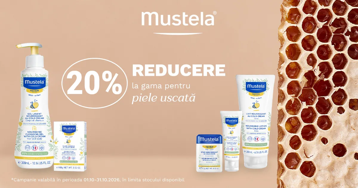 Mustela - 20% discount