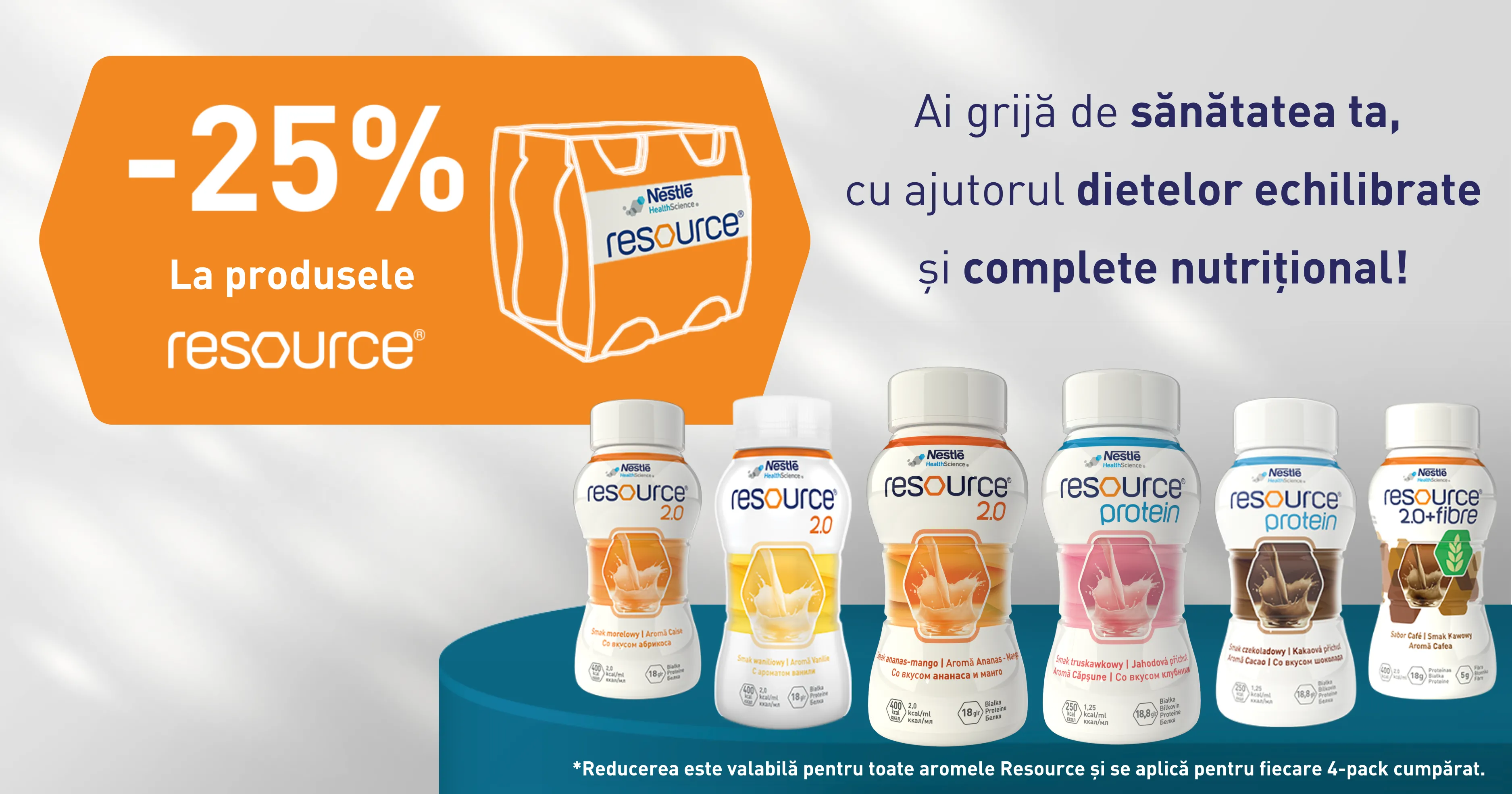 Nestle - Resource - 25% reducere