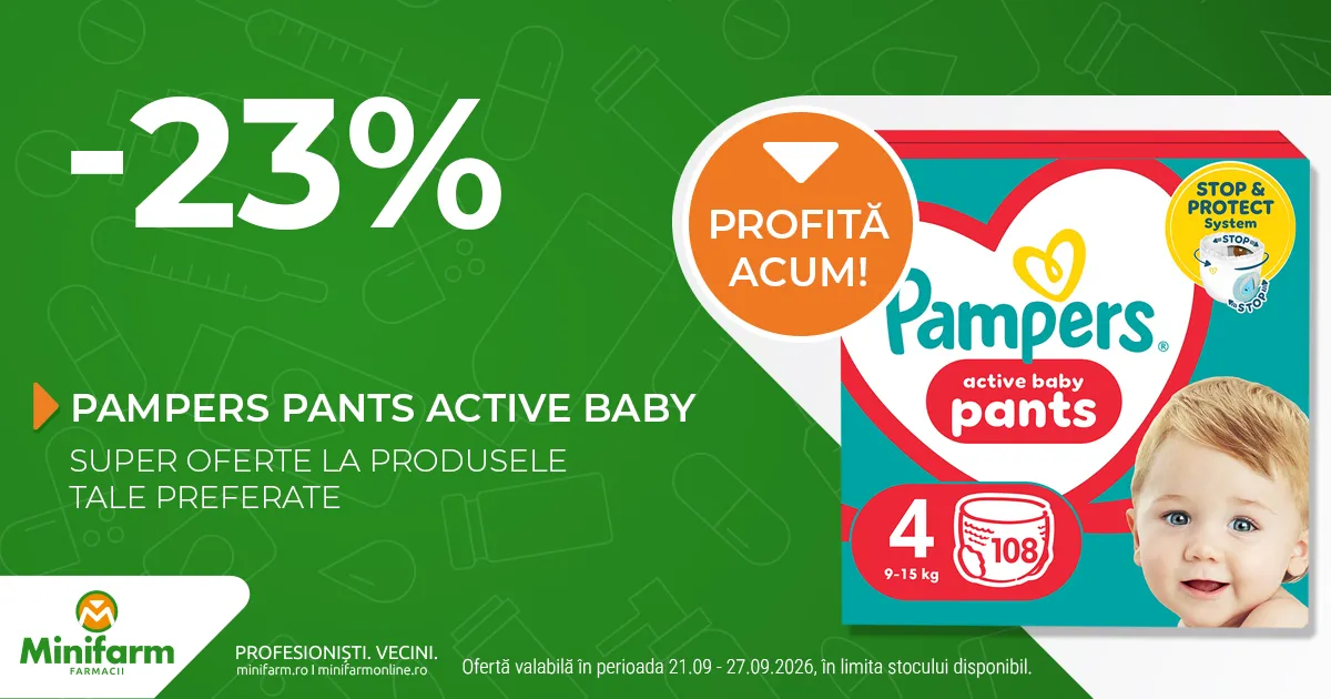 Pampers - Active Baby Pants - 23% discount