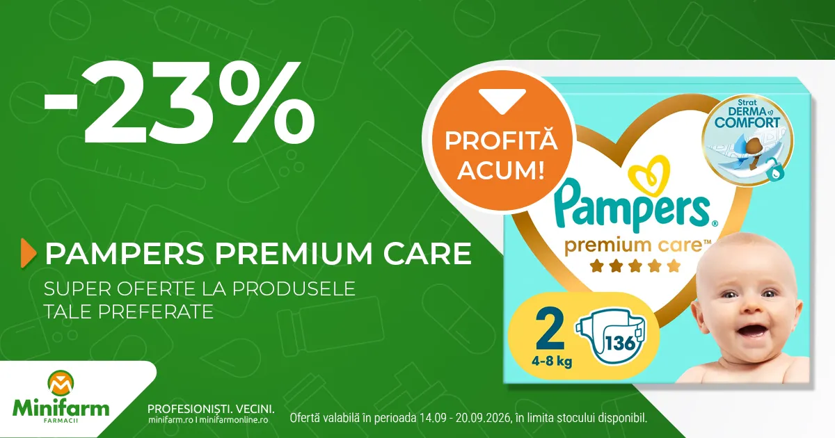 Pampers - Premium Care - 23% discount