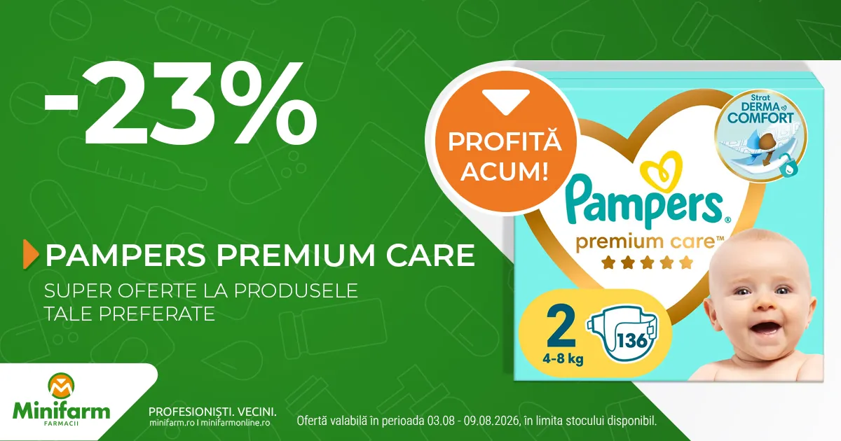 Pampers Premium Care - P&G - 23% reducere - 3-9.08