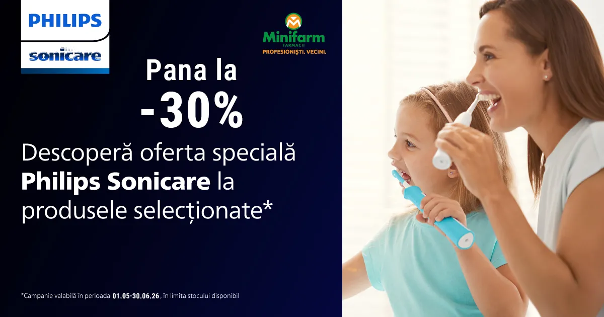 Philips Sonicare - Pana la 30% discount