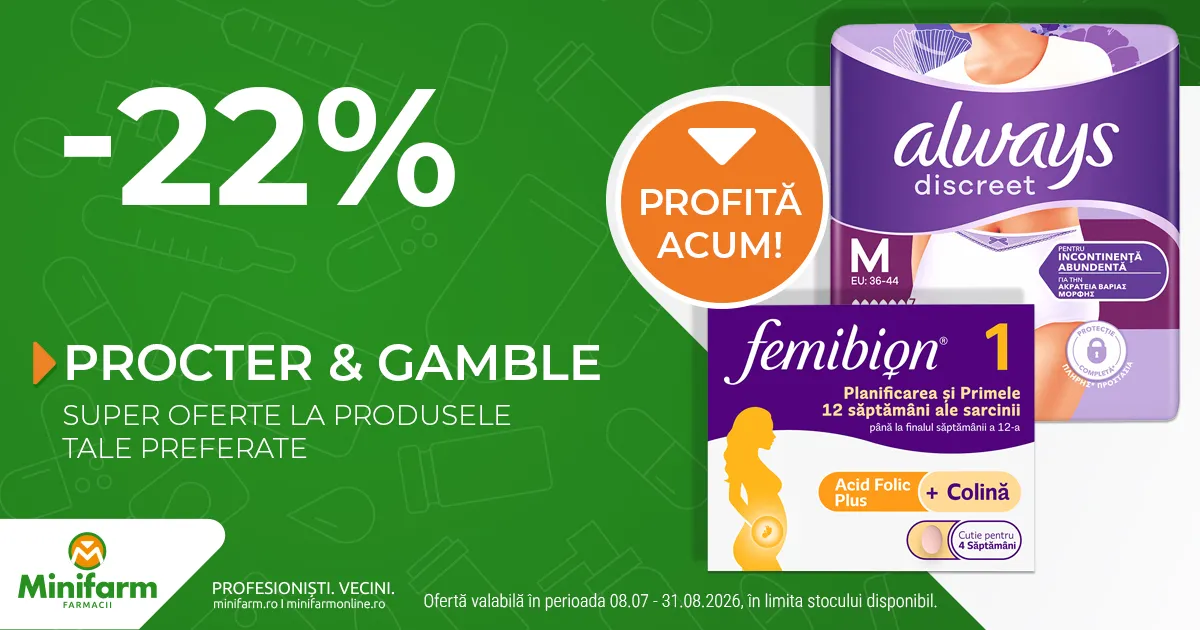 Procter & Gamble - 22% reducere