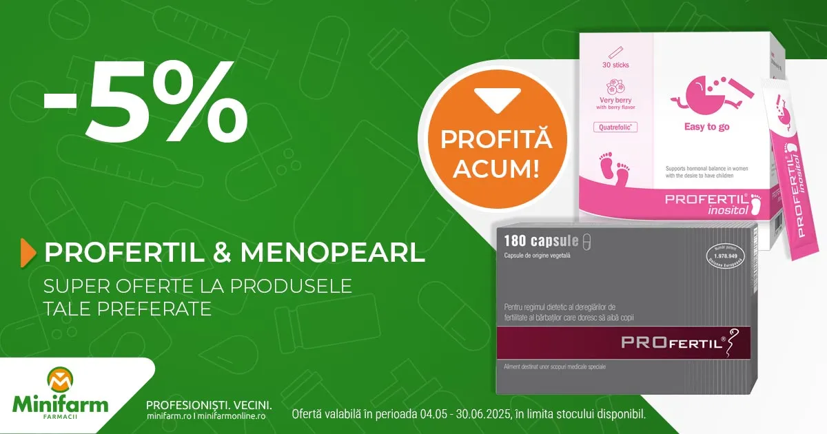 Profertil & Menoperl - 5% reducere