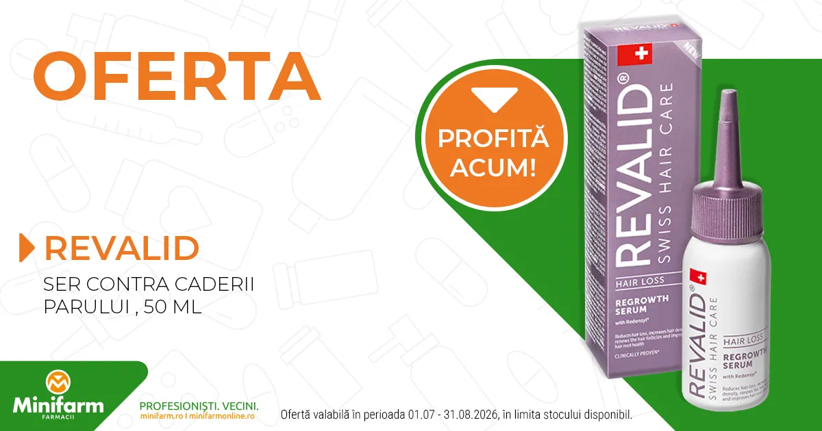 Revalid - Ser contra caderii parului - Oferta