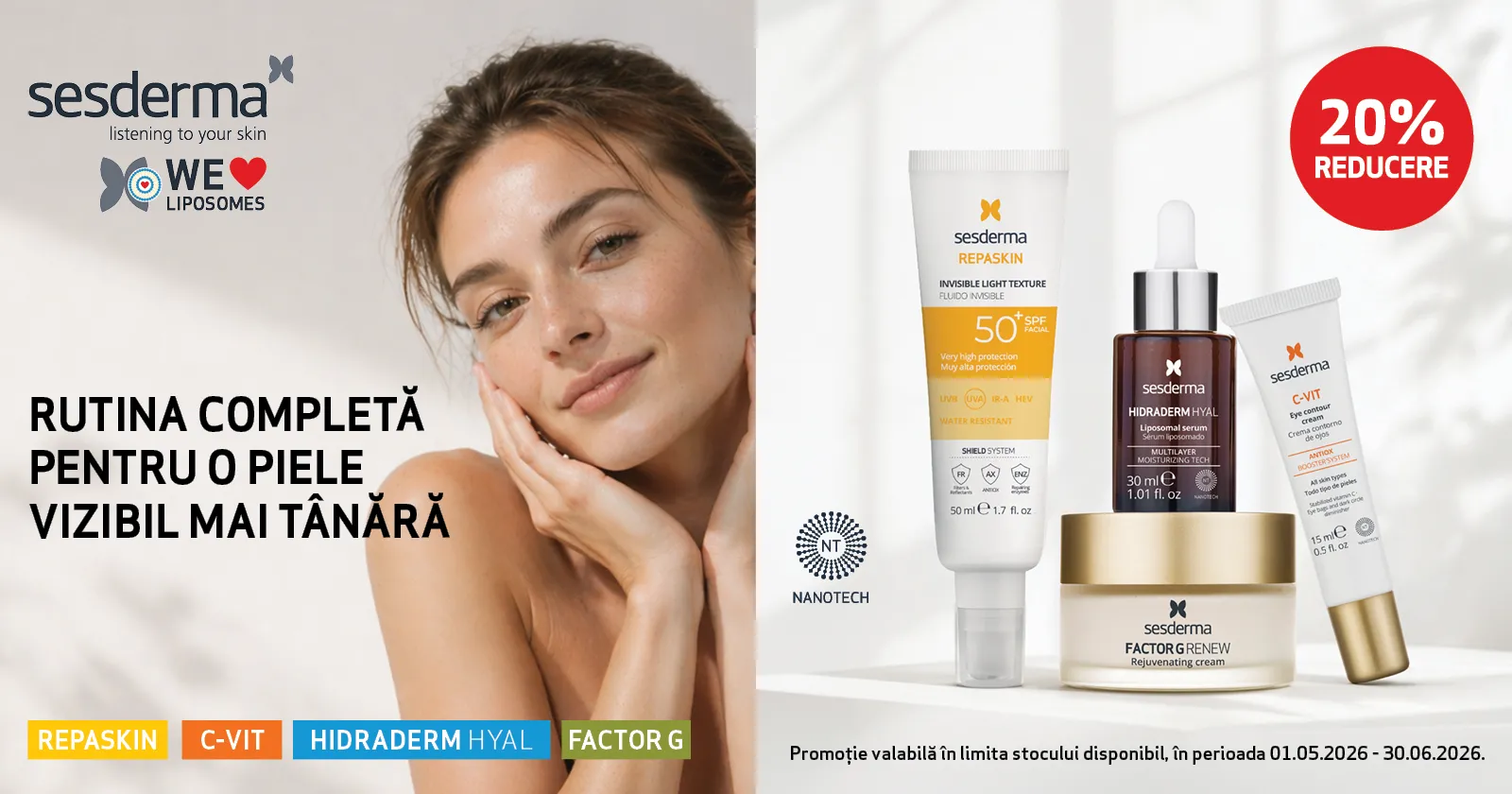 Sesderma - 20% reducere