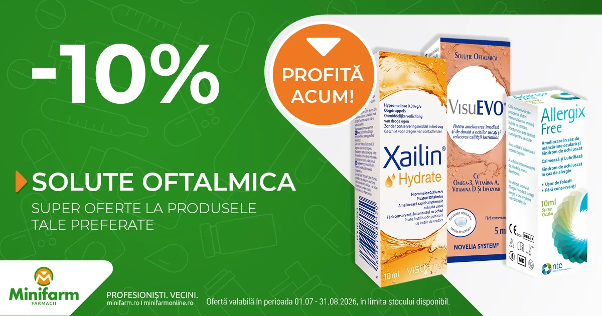 Solutie oftalmica - Magna - 10% reducere