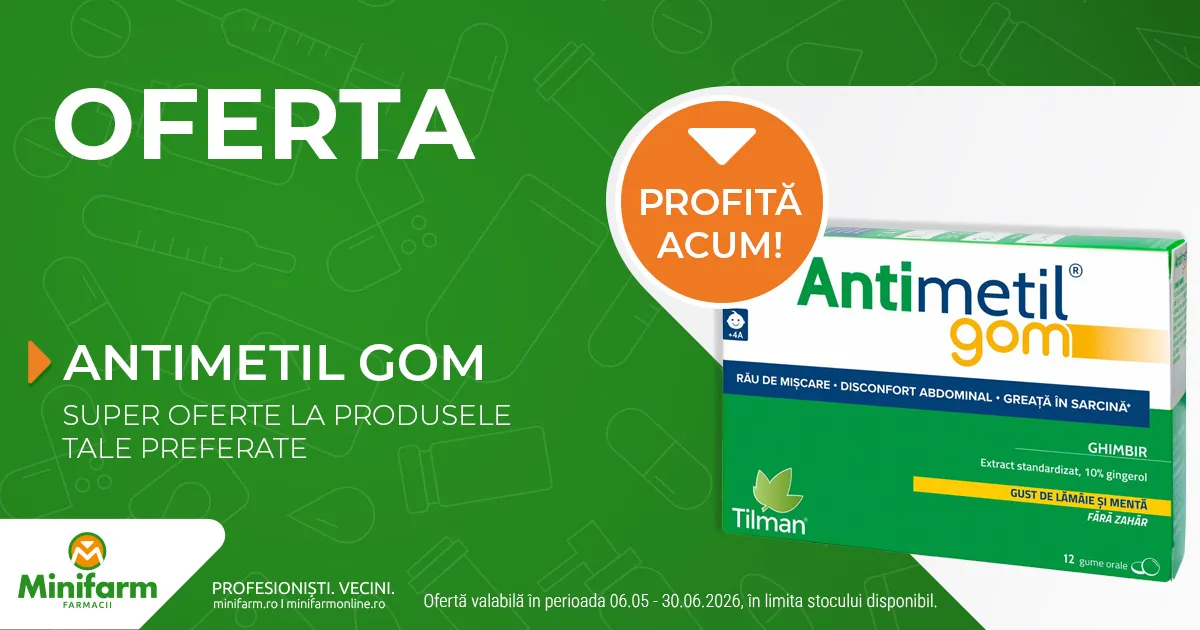 Tilman - Antimetil Gom, 12 gume - Oferta